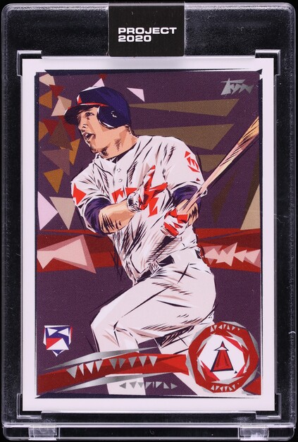 2020 Topps Project 2020 By Naturel Mike Trout #167