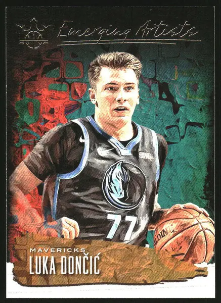 2018-19 Panini Court Kings Emerging Artists #7 Luka Doncic RC